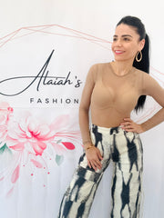 Cargo Pant With Rhinestones