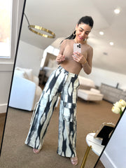 Cargo Pant With Rhinestones