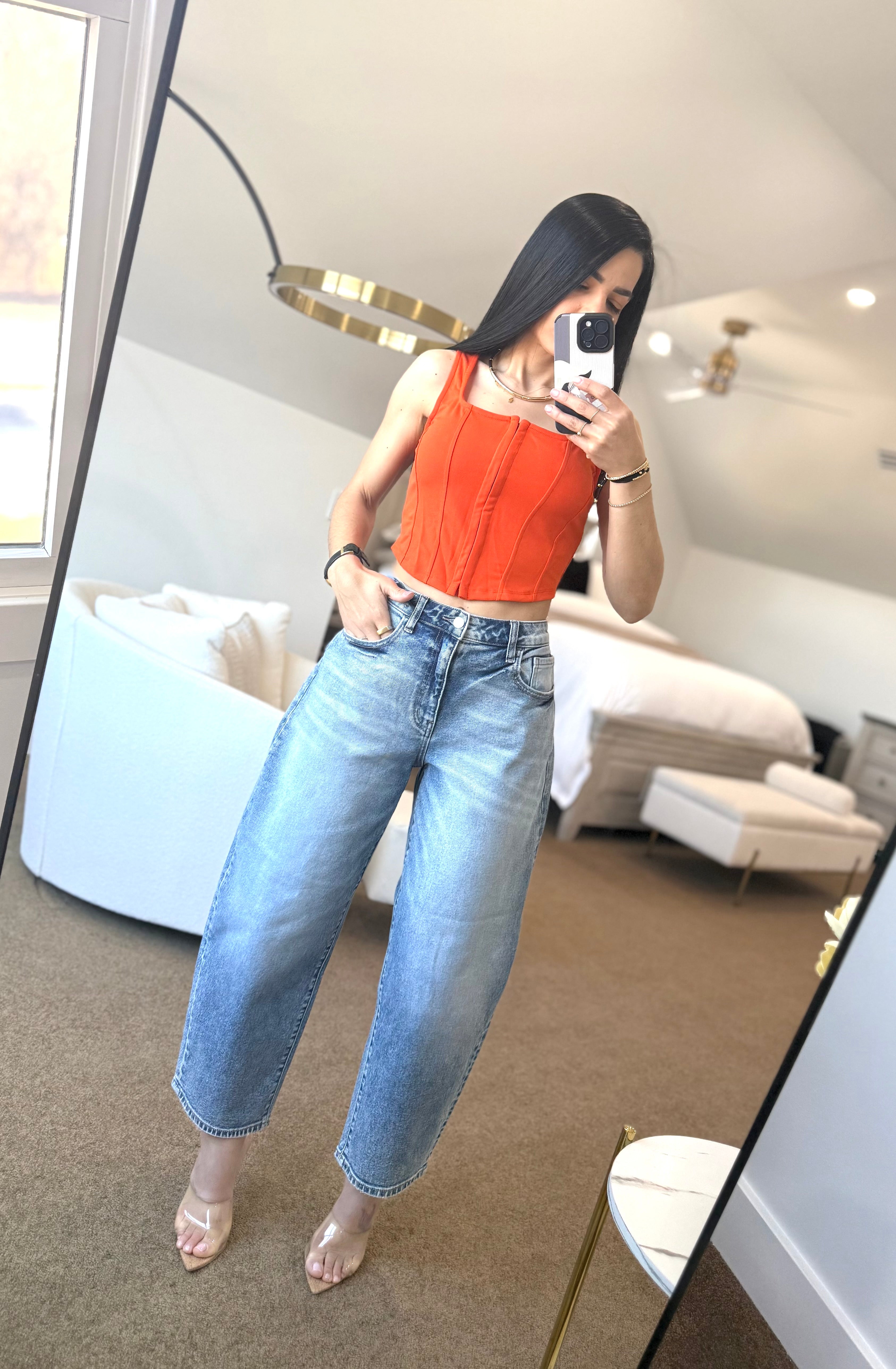 Orange  Top