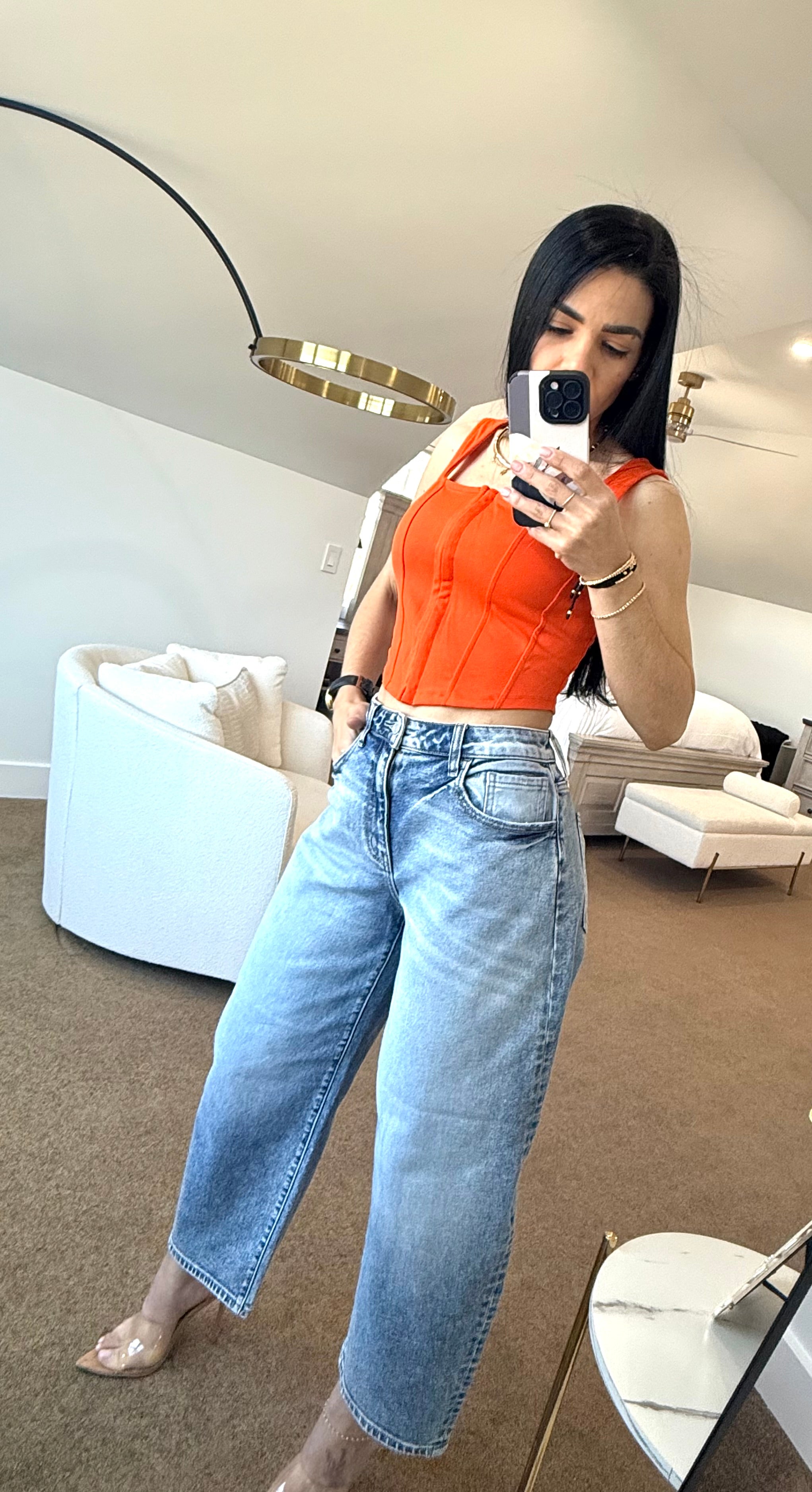 Orange  Top